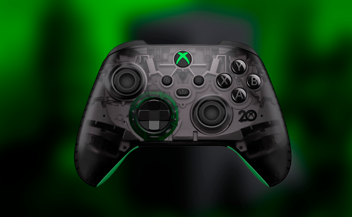 Xbox lança controle comemorativo de 20 anos da marca